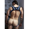 Breedwell Harnais Singlet Transistor Noir-Bleu